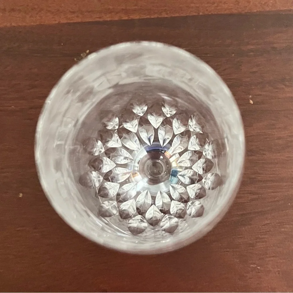 Rosenthal Crystal Faceted 8.25” Goblet